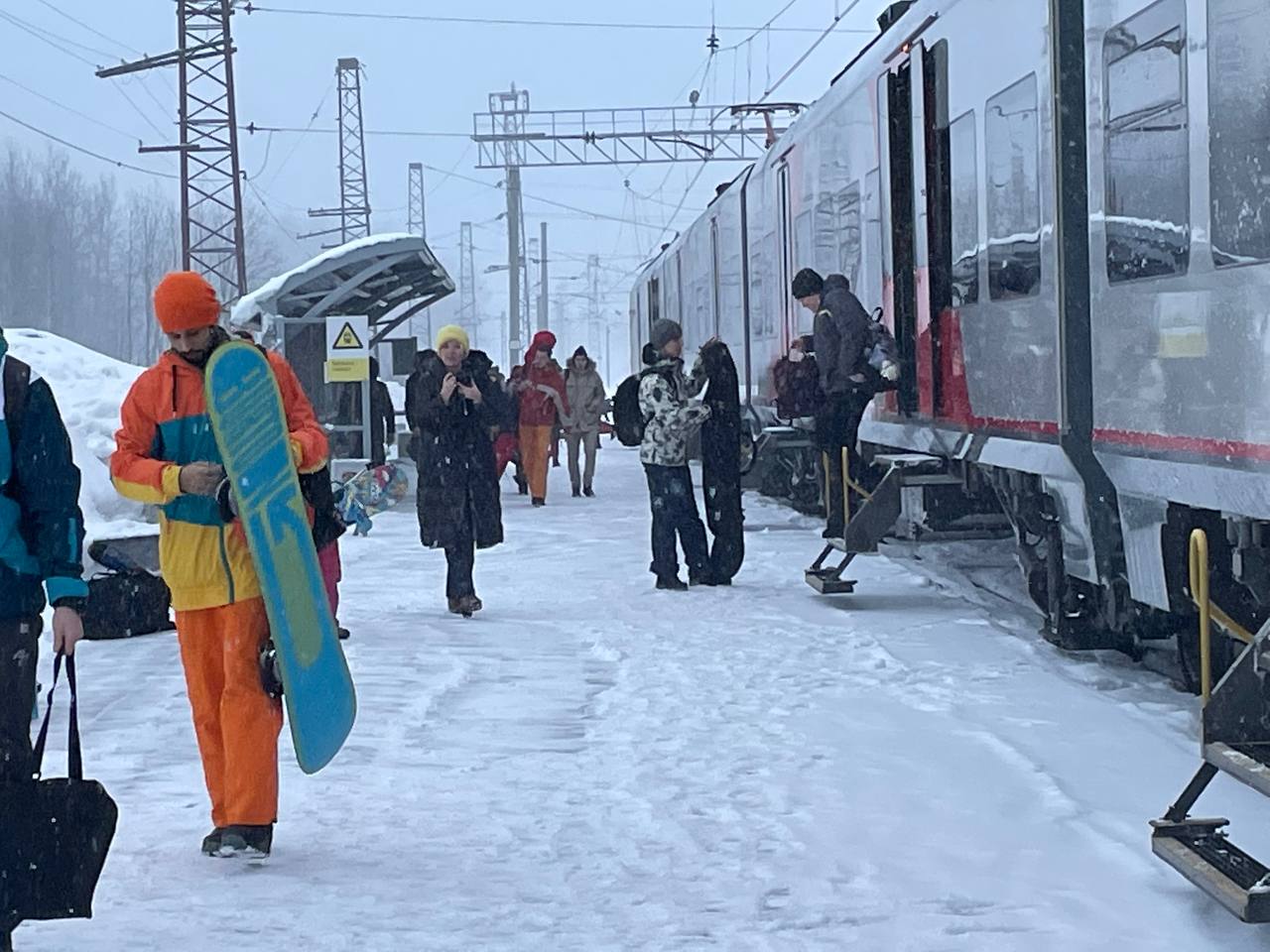 «Горнолыжный экспресс» в Пермском крае будет курсировать все праздничные дни февраля и марта